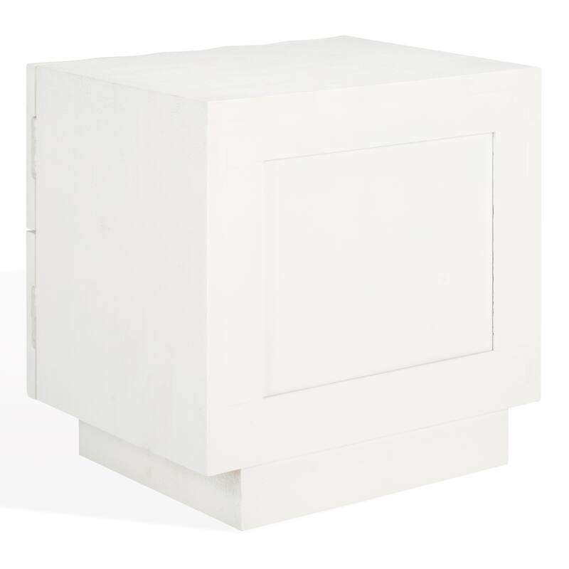 SAFAVIEH Couture Woodworth 2-Drawer Cement Nightstand, Fully Assembled