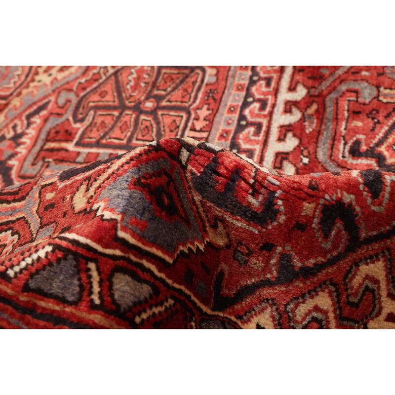 ECARPETGALLERY Hand-knotted Sarabi Red Wool Rug - 9'11 x 12'7
