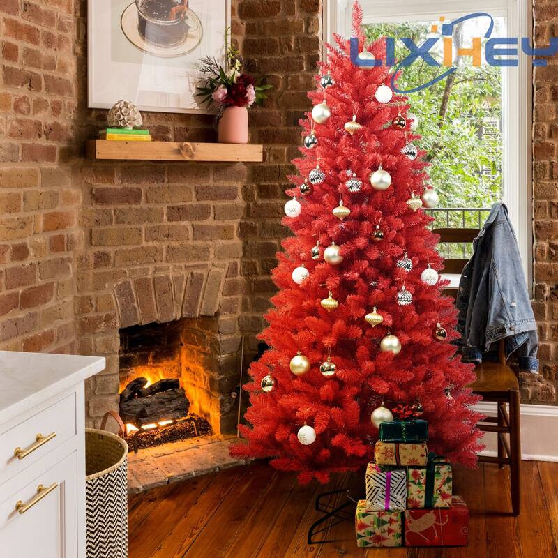 PVC Christmas Automatic Fireproof Artificial Christmas Tree - 5 Foot