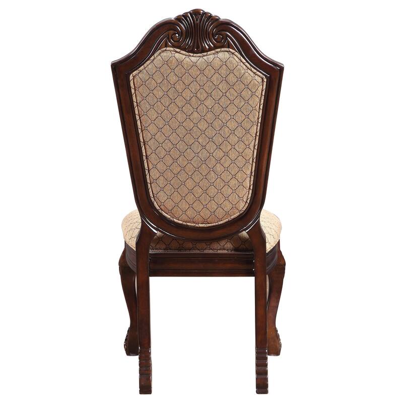 Eliza Solid Back Side Chairs (Set of 2)