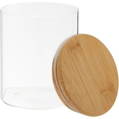 Set of Bamboo Storage Containers