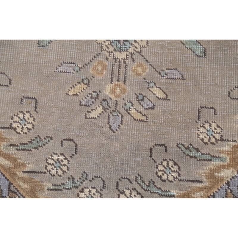 Tabriz Persian Vintage Area Rug Handmade Traditional Wool Carpet - 9'3"x 12'5"