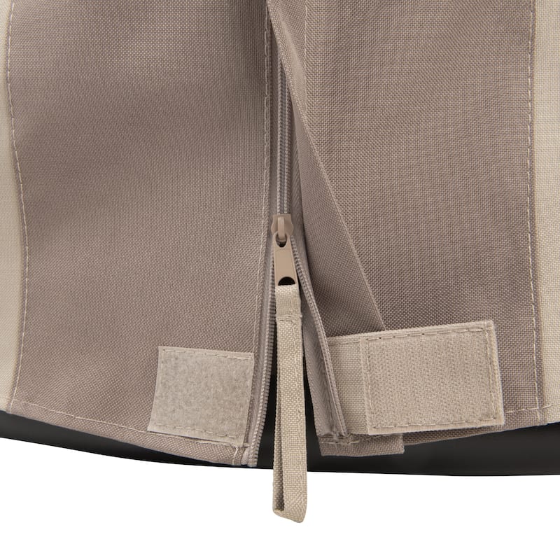 Modern Leisure Monterey Patio Egg Chair Cover, 45"L X 42"W X 75"H, Beige - 45" x 42" x 75"