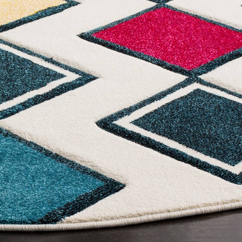 SAFAVIEH Hollywood Trientje Mid-Century Modern Abstract Rug