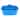 Blue Large Multipurpose Organizer Caddy- 14"x10"x6"