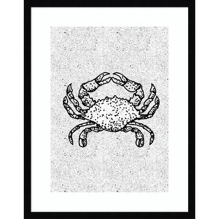 Black And White Crab By Nicholas Wood Framed Wall Art Print Svelte Black And White Crab By Nicholas Wood Framed Wall Art Print Svelte
