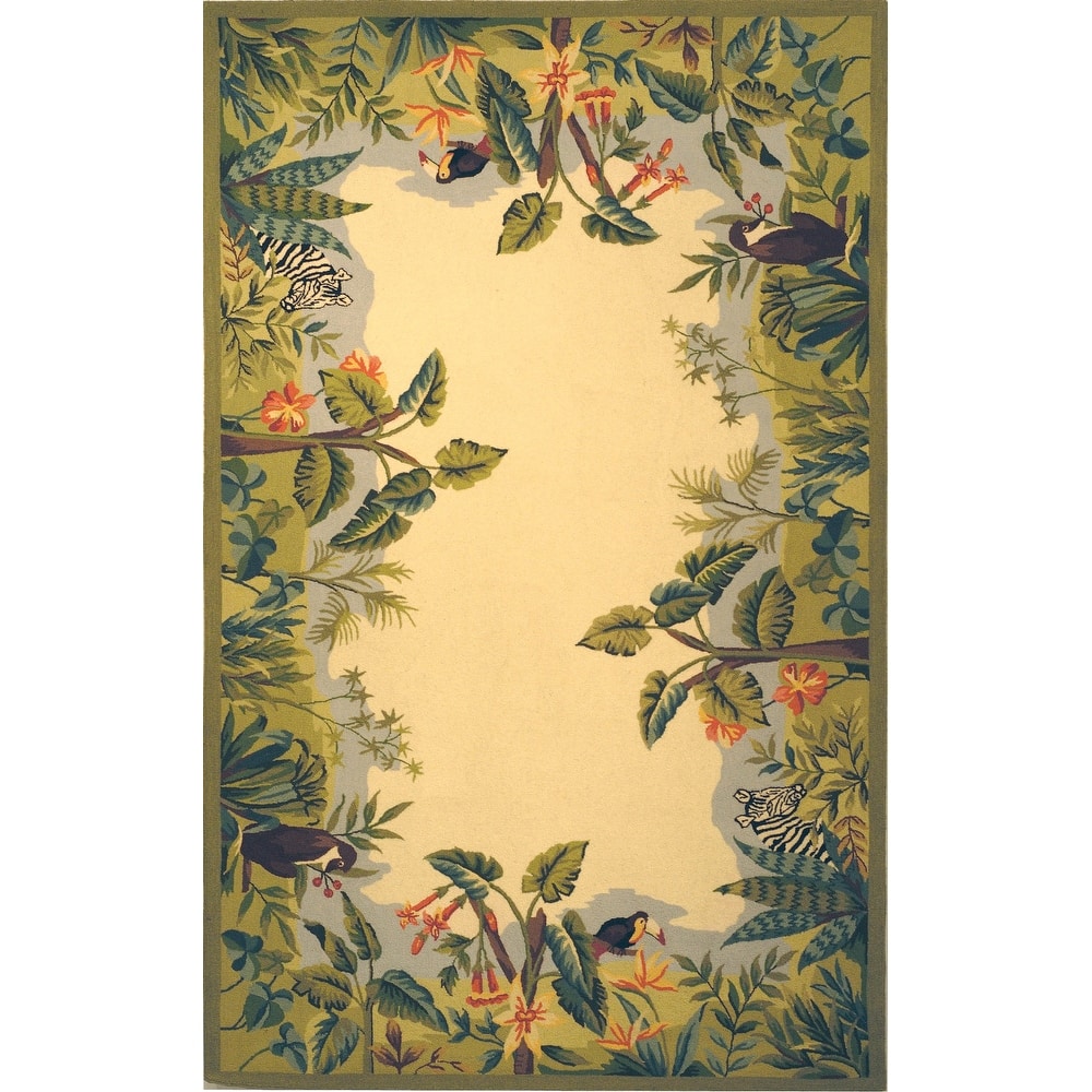 SAFAVIEH Handmade Chelsea Margrieta French Country Wool Rug