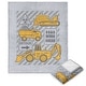 preview thumbnail 5 of 57, Hasbro Tonka Silk Touch Throw Blanket 50" x 60" - Road Work Ahead