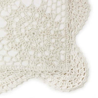 Handmade Crochet Sham and Accessories
