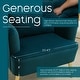 preview thumbnail 22 of 65, HOMYKA Modern Wingback Arm Chair Upholstered Accent Chair
