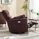 preview thumbnail 22 of 68, HOMYKA Power Rocker Swivel Recliner with USB and Type-C Ports