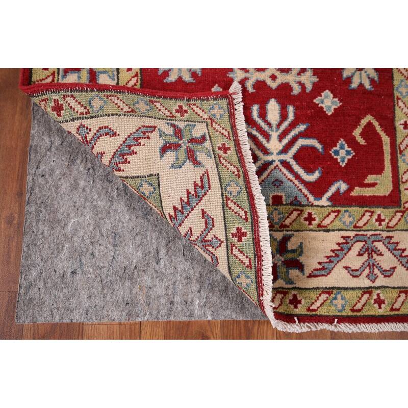 Kazak Oriental Runner Rug Handmade Wool Carpet - 2'8" x 10'0"