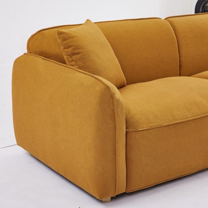 Modern 3 Seater Deep Seat Sofa for Living Room