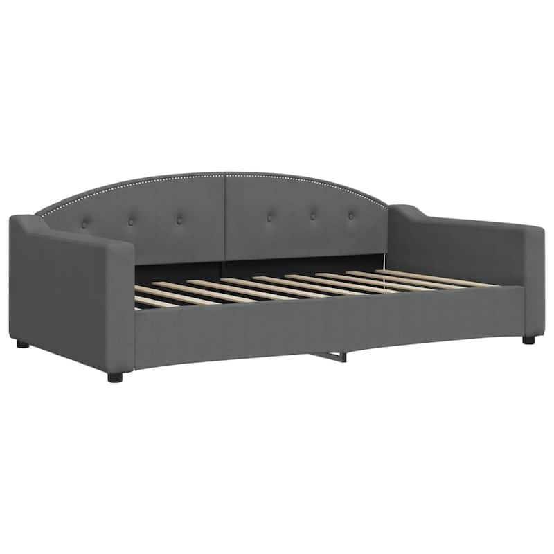 vidaXL Day Bed Upholstered Sleeper Sofa Bed for Bedroom Living Room Fabric