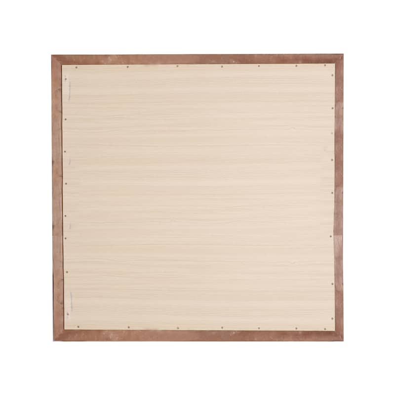 GDF Studio - Louis Phillipe Traditional Particle Board Mirror with Low Distortion Glass