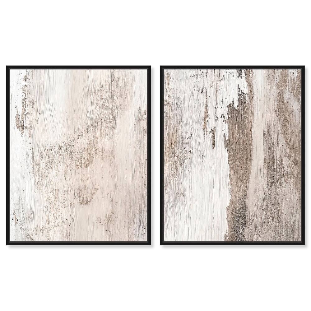 Striated Texture III Canvas Set of 2 by Art Remedy