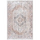 preview thumbnail 28 of 37, SAFAVIEH Baltimore Olimpia Machine Washable Shabby Chic Vintage Oriental Rug 4' x 6' - Beige/Rust - Rectangle