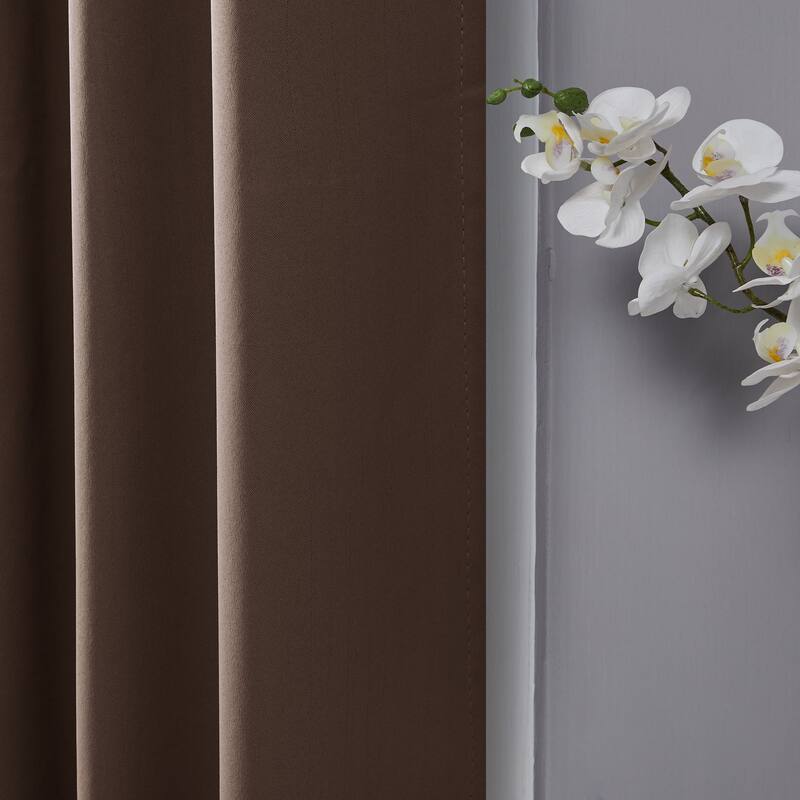 Deconovo Thermal Insulated Blackout 84-inch Curtain (2 Panel) - 52 x 84