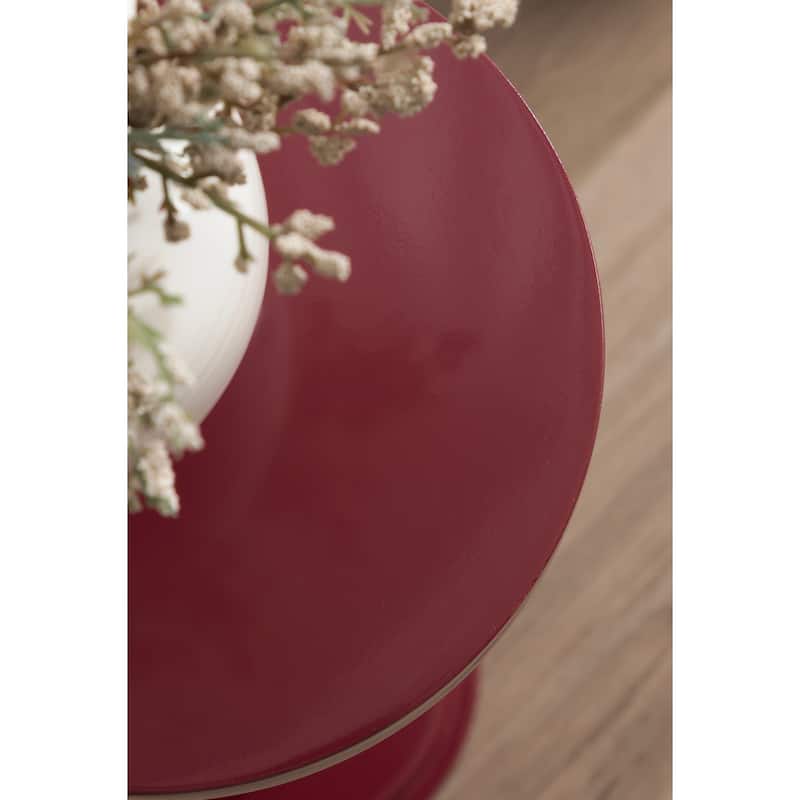 Kate and Laurel Wegner Wooden Drink Table