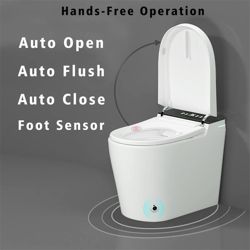 Compact Smart Toilet for Small Bathrooms