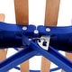 preview thumbnail 19 of 24, vidaXL Folding Sledge Wood 43.3"/46.9"