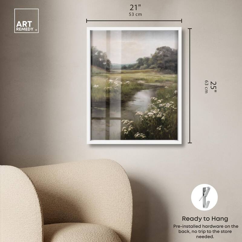 Quiet Waters Shadowbox by Art Remedy