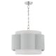 preview thumbnail 6 of 9, Quorum International 8229-4 Belinder 4 Light 22" Wide Pendant