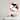 Wynwood Studio 'Yin Yang Cats' Animals Wall Art Canvas Print Cats and Kitties - Pink, White