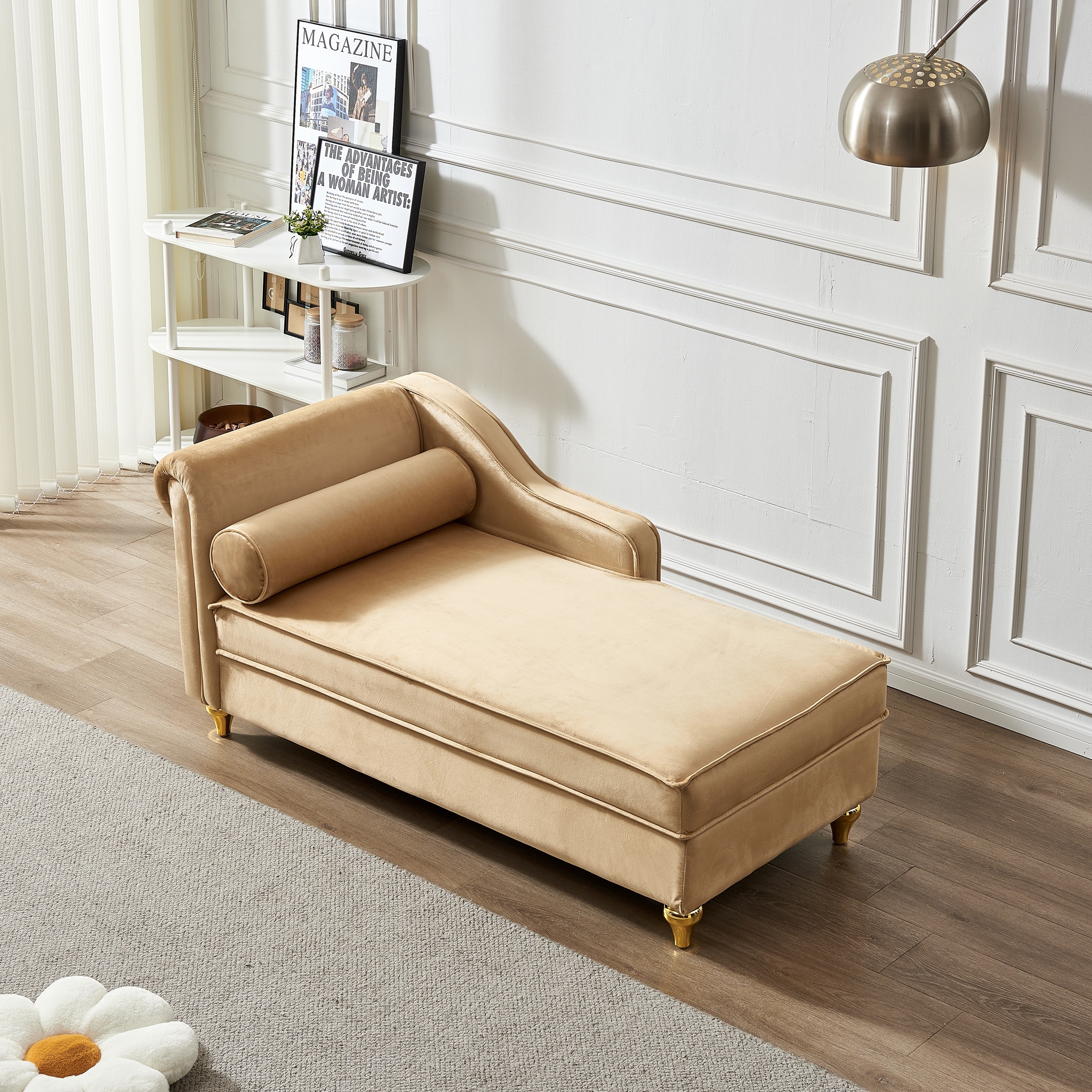 Hidden shop storage chair