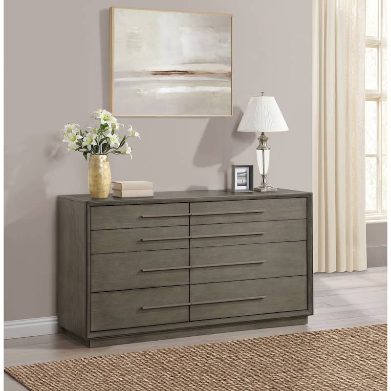 Durango 8-drawer Dresser Taupe Oak