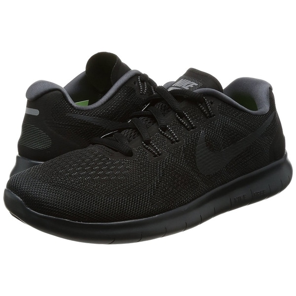 womens solid black nike shoes