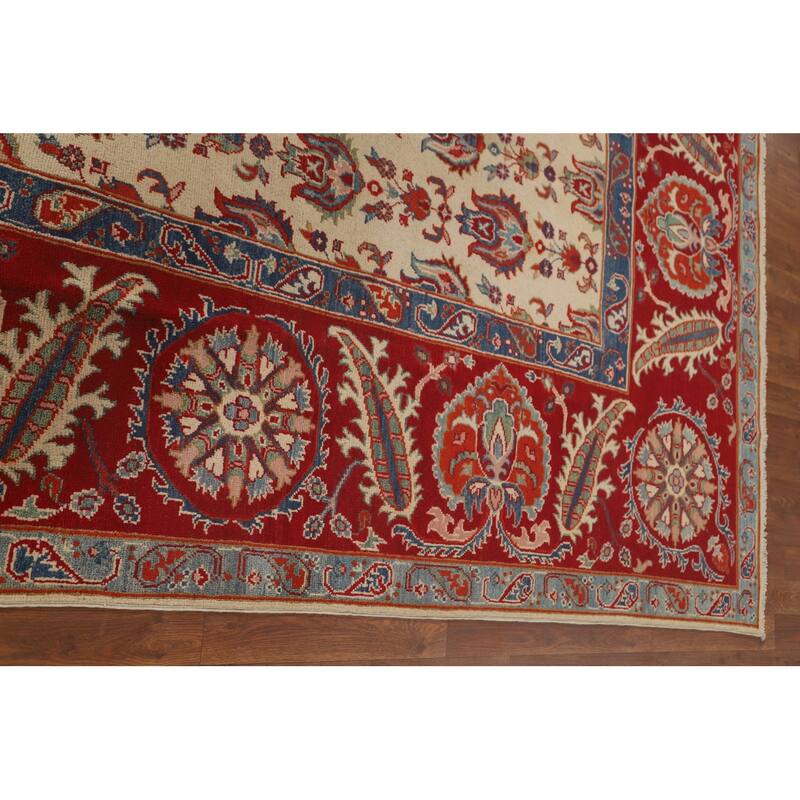 Kazak Oriental Area Rug Handmade Wool Carpet - 6'2" x 9'1"
