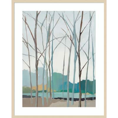 Winter Trees II by Isabelle Z Wood Framed Wall Art Print