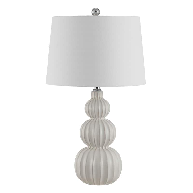 SAFAVIEH Lighting 25.5-inch Corina Ceramic Table Lamp - 15" x 15" x 25.5"