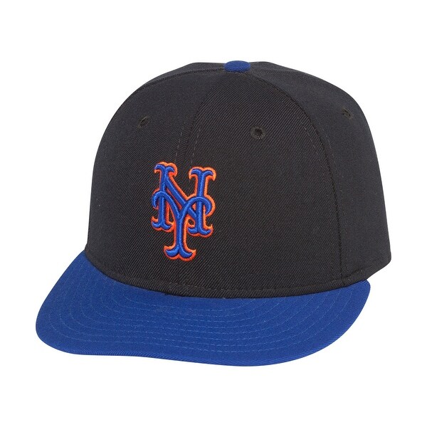 mets hat black and blue