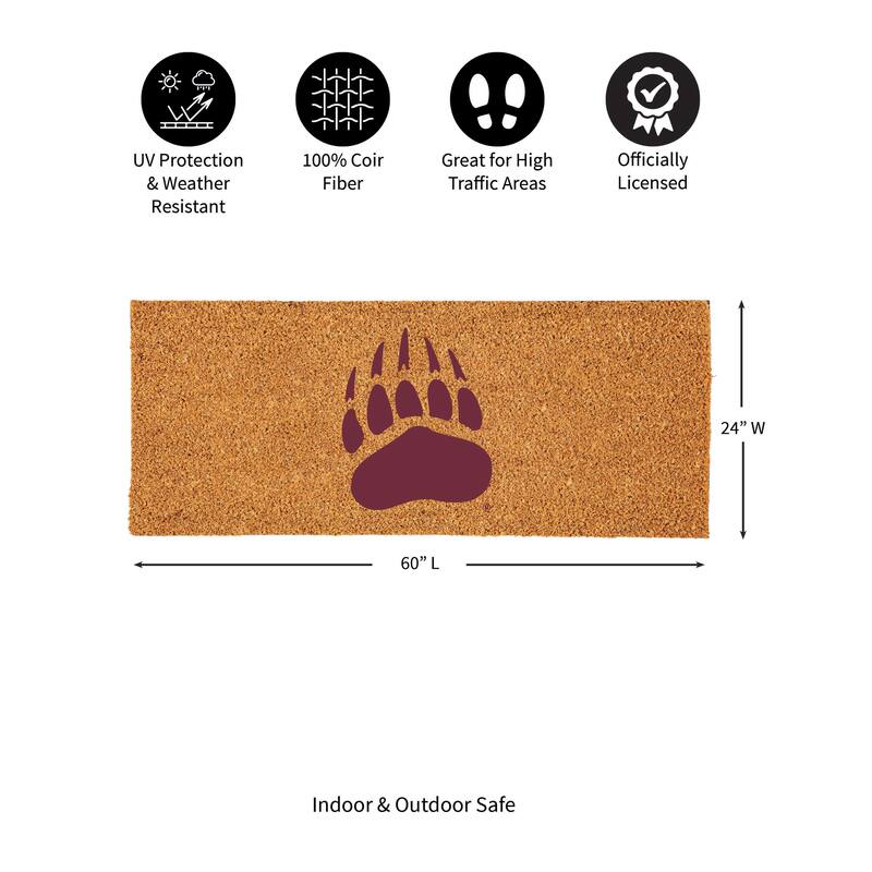 University of Montana Full Color Indoor/Outdoor Coir Mat