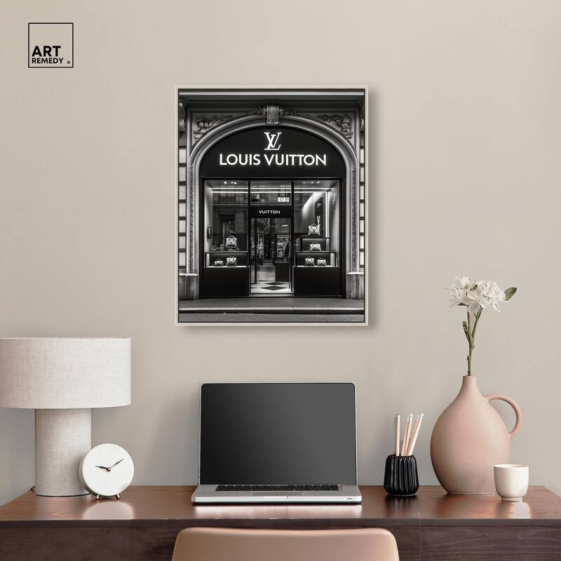 House of Vuitton I Canvas by Art Remedy