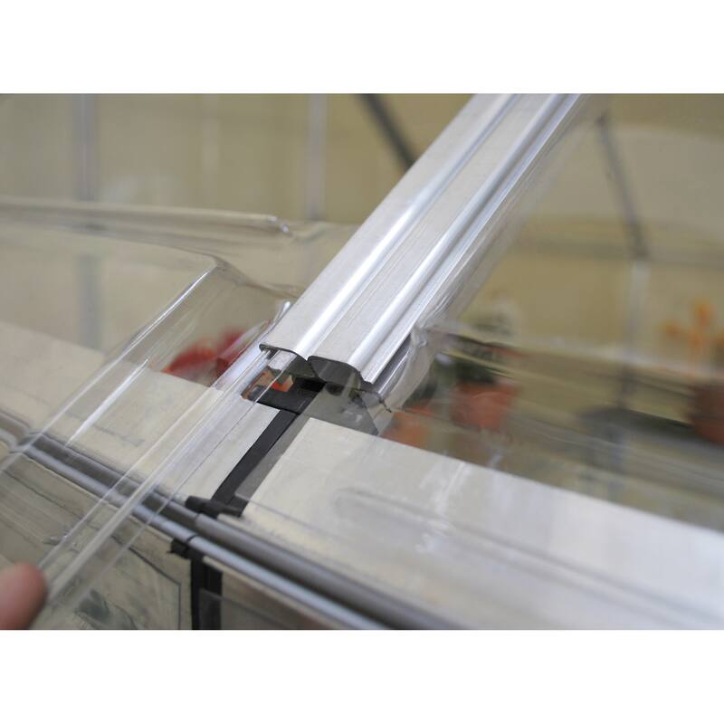 Snap and Grow 6 ft. Silver/Clear DIY Greenhouse Kit