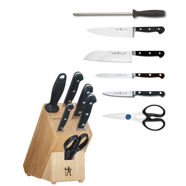 Shop J A Henckels International Classic 7 Pc Knife Block Set Stainless Steel Overstock 18266122