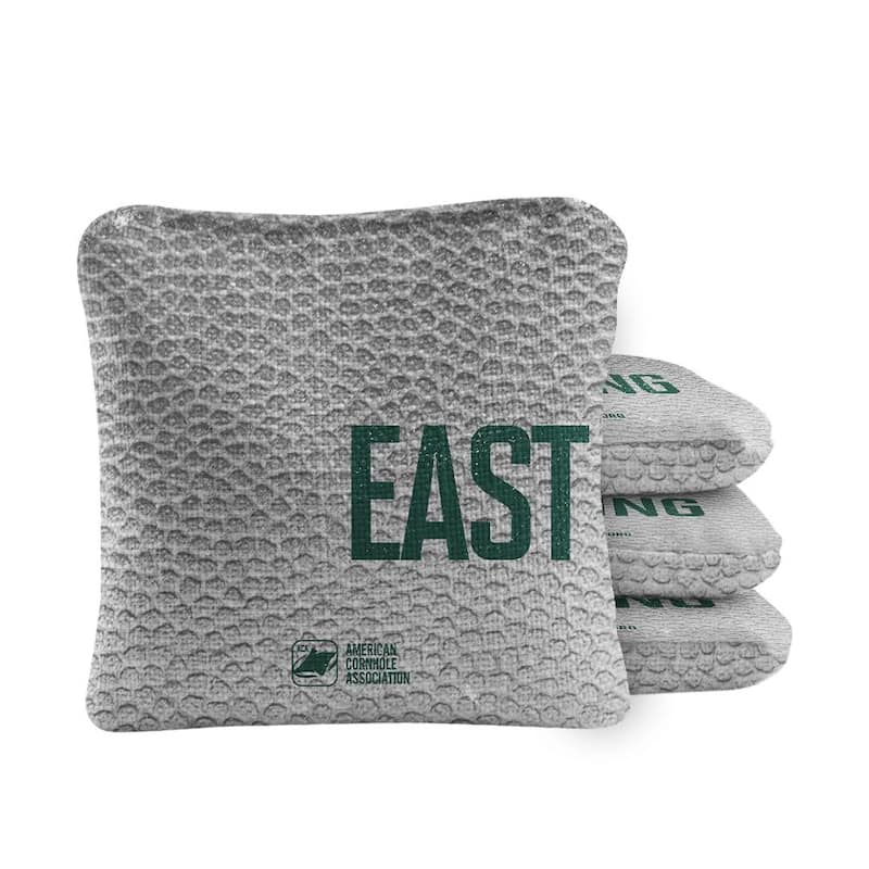 East Lansing Gray Dual Sided Cornhole Bags