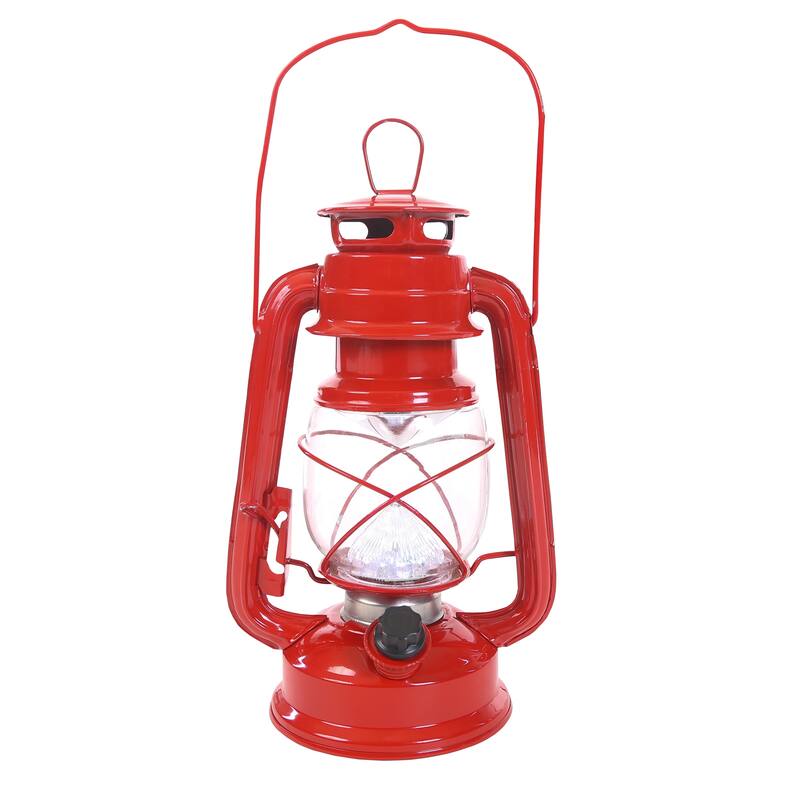 Stansport High-Powered Hurricane LED Lantern - Red