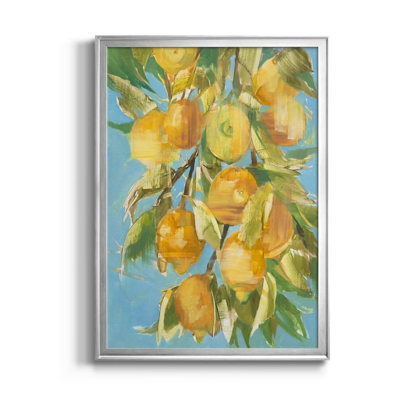 LOVELY LEMON Premium Framed Canvas - Ready to Hang