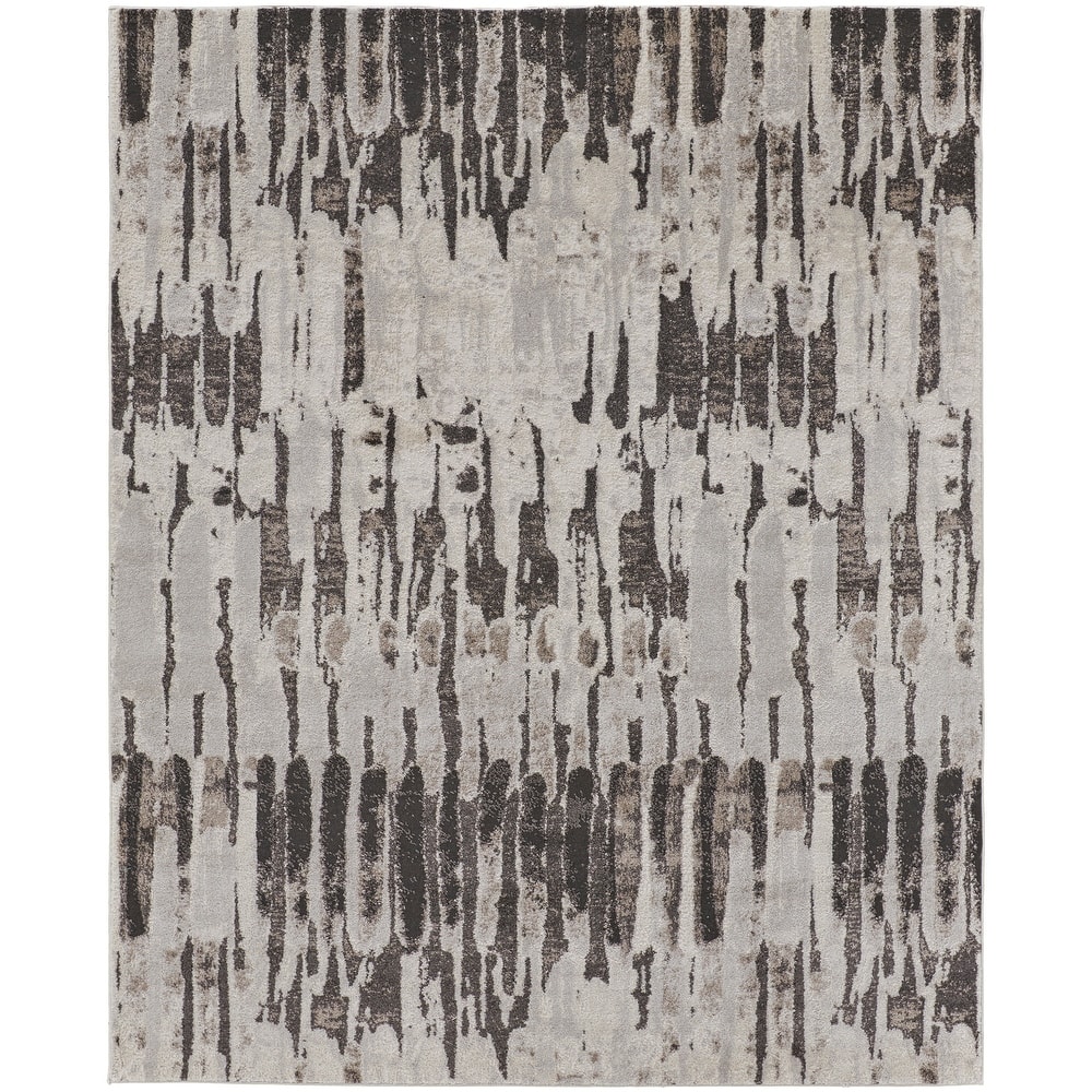 Grand Bazaar Kayden Machine Made Abstract Modern Area Rug