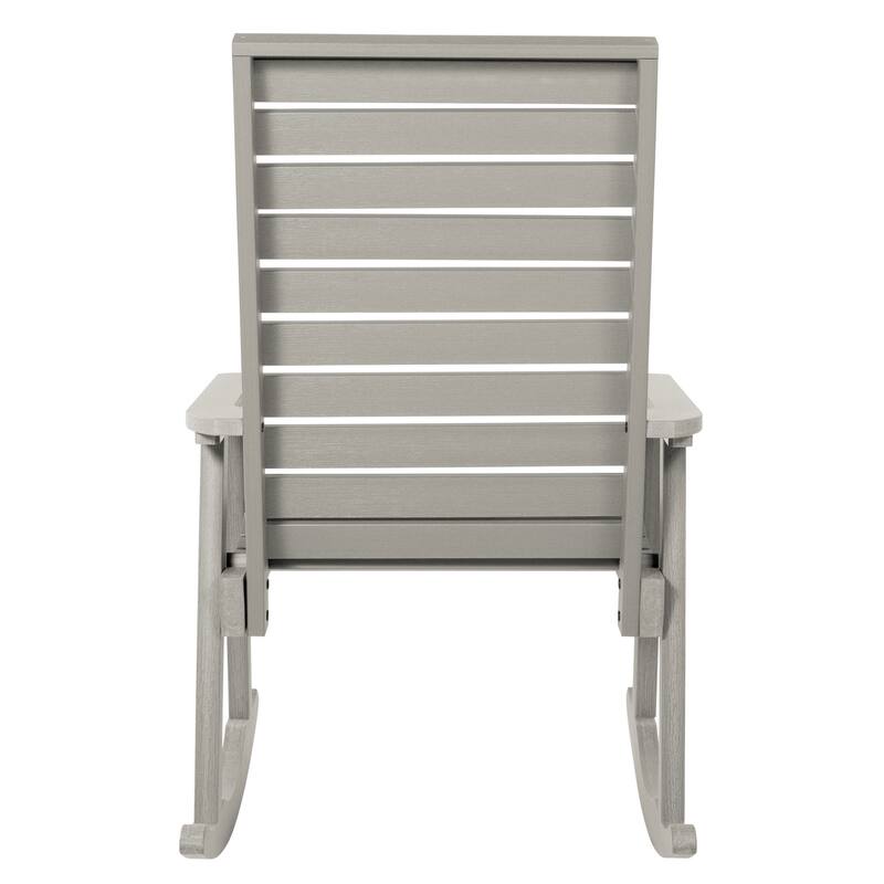 Eco-friendly Synthetic Wood Rocking Chair
