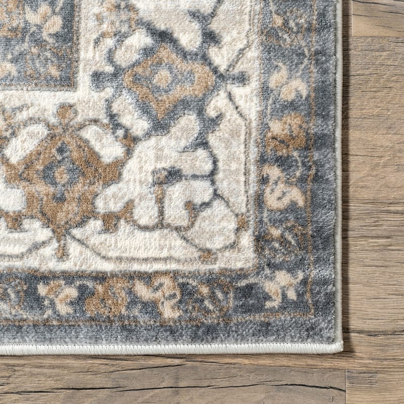 Nuloom Sian Persian Vintage Medallion Area Rug