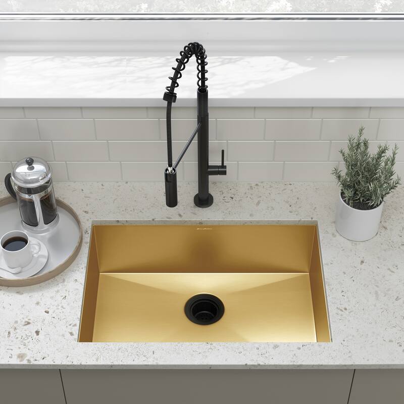 Tourner 26 x 18 Stainless Steel, Single Basin, Undermount Kitchen Sink