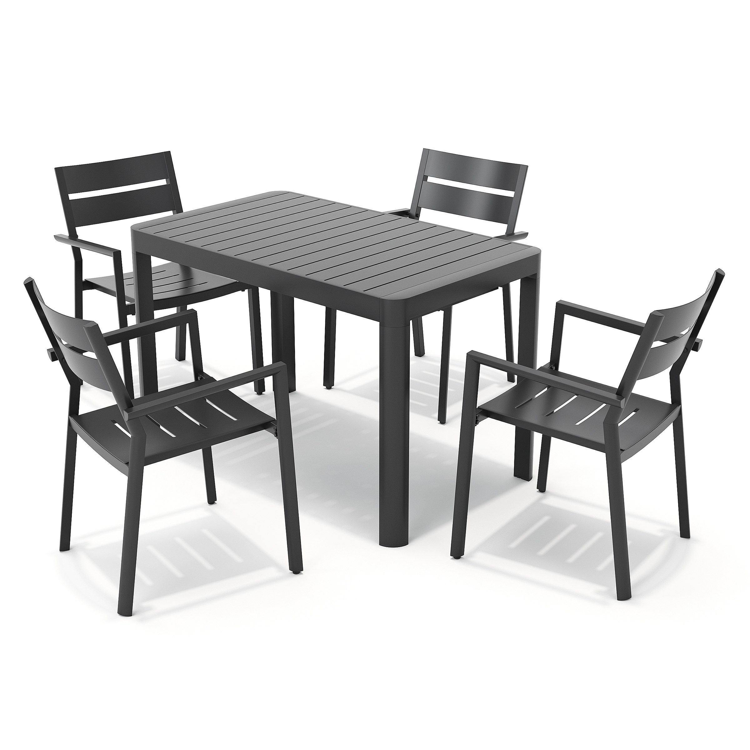 【Adul】PATIO Courtyard Perforated Outdoor Bench
