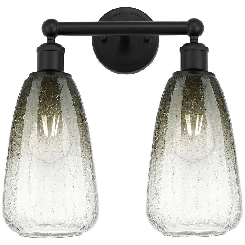 Innovations Lighting Endless Possibilities Edison - Brookhaven Almond - 2 Light 15" Bath Vanity Light