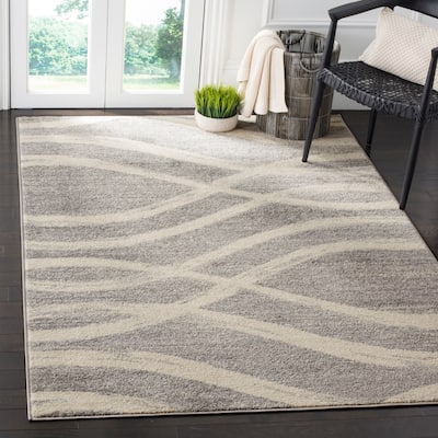 SAFAVIEH Adirondack Lelia Modern Abstract Distressed Rug