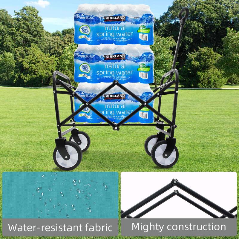 Minimeetall Multi-Use Bag & Collapsible Foldable Wagon Cart